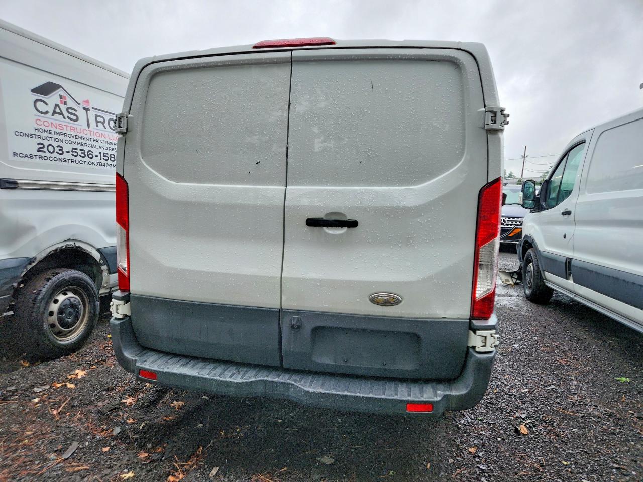 2015 Ford Transit T- - Delivery Van White vin: 1FTNE1YMXFKA59929