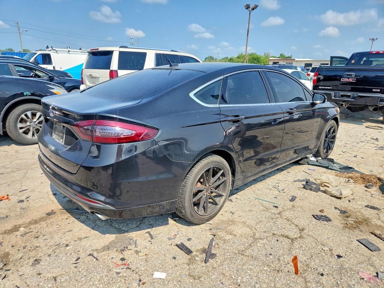 2014 Ford Fusion Se Black vin: 1FA6P0HD6E5379194