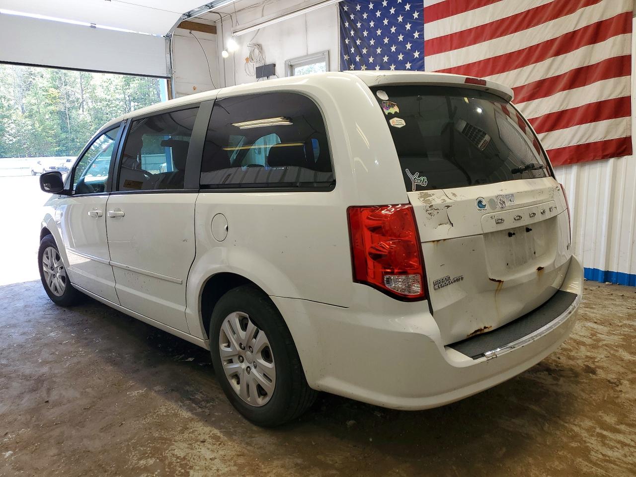 2014 Dodge Grand Caravan Se Белый vin: 2C4RDGBG1ER260693