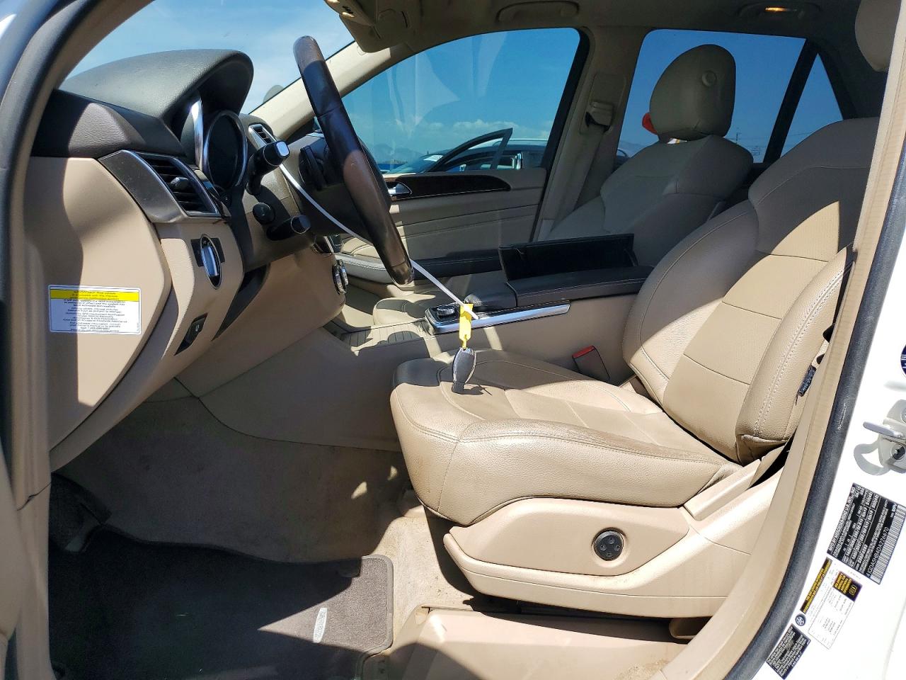 2013 Mercedes-benz Ml 350 4matic White vin: 4JGDA5HB4DA226670