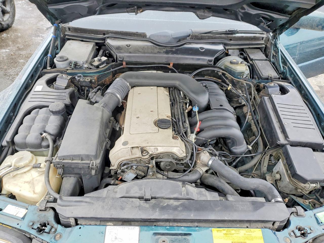 1994 Mercedes-benz Sl 320 Green vin: WDBFA63E0RF100061