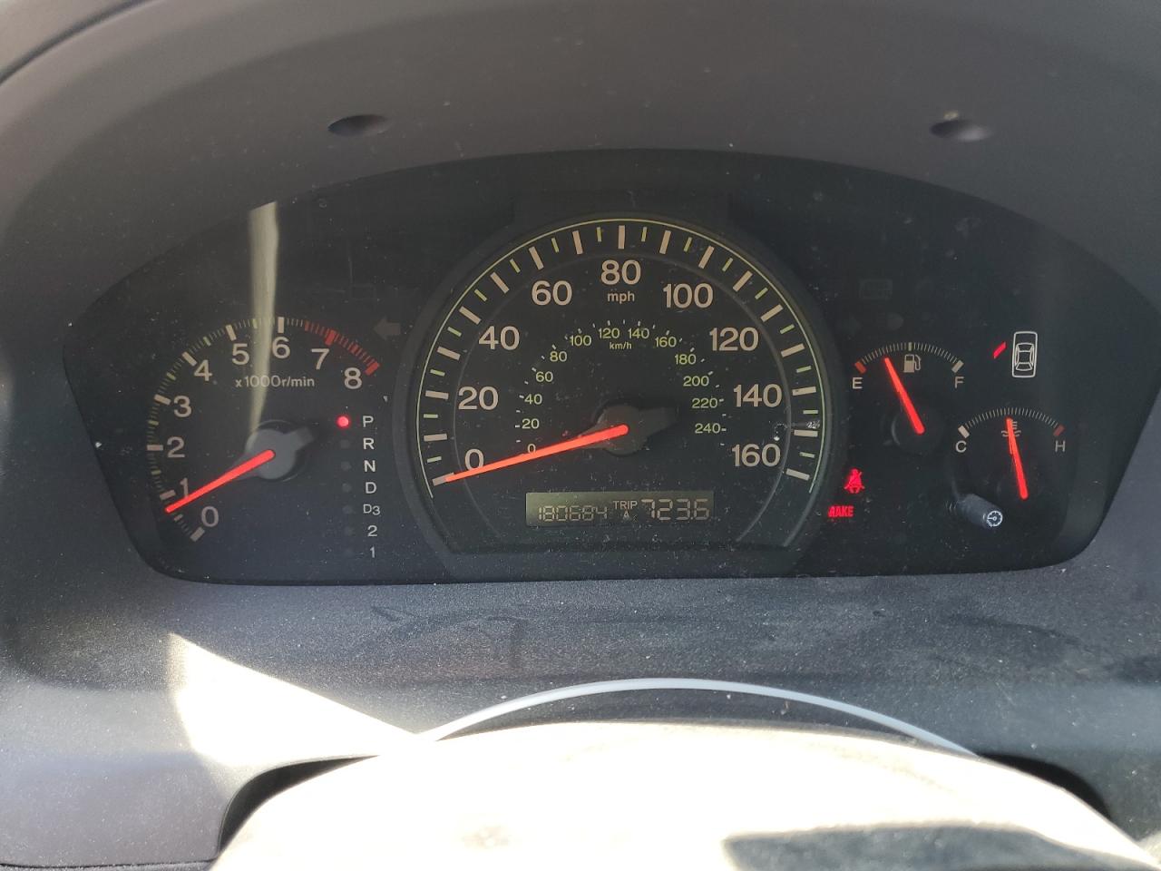 2005 Honda Accord Ex Серебряный vin: 1HGCM56715A161575