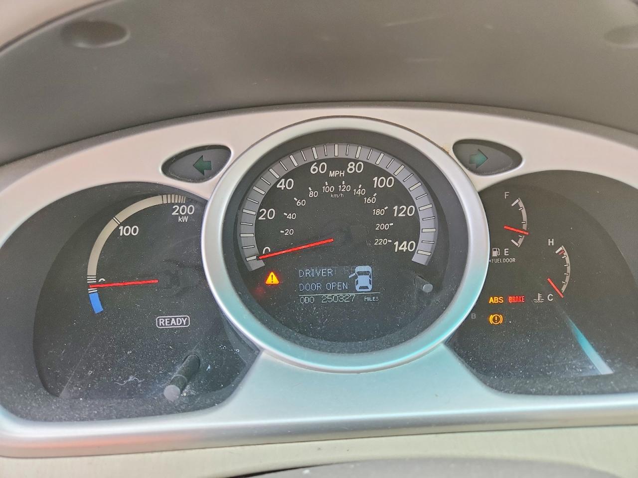 2006 Toyota Highlander Hybrid Gold vin: JTEEW21A460006749