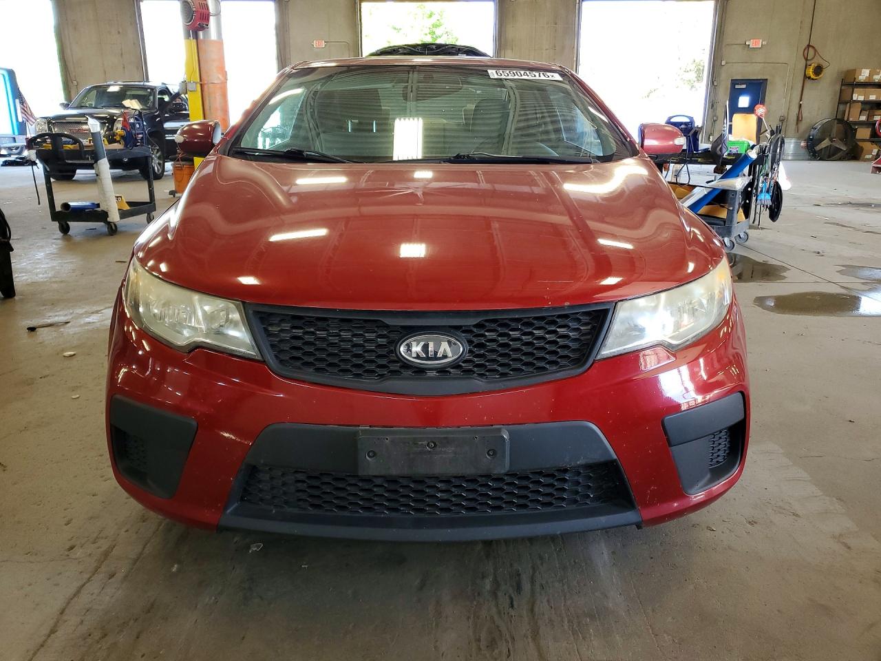 2010 Kia Forte Koup Ex Red vin: KNAFU6A24A5307612