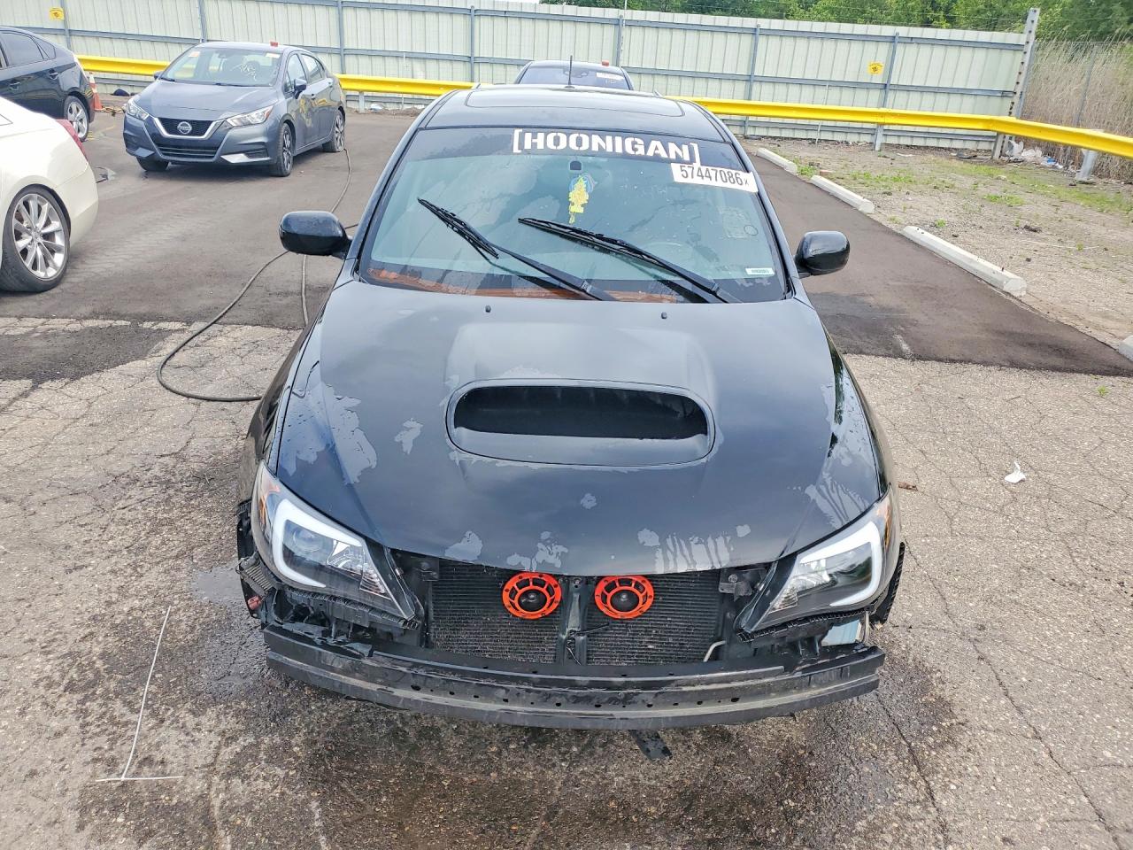 2010 Subaru Impreza Wrx Limited Черный vin: JF1GH7G65AG814301