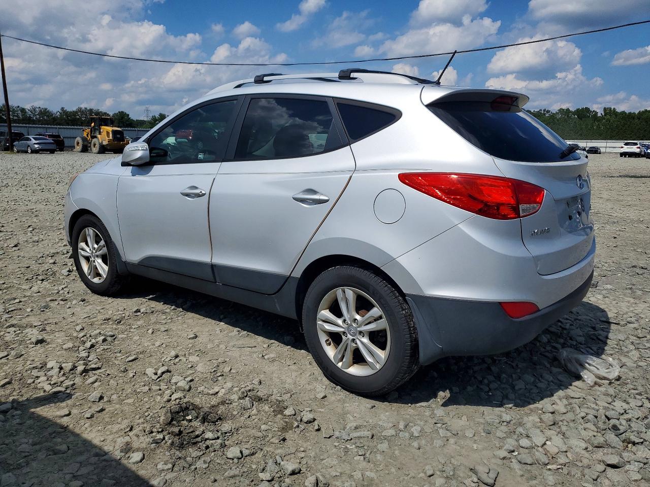 2013 Hyundai Tucson Gls Silver vin: KM8JUCAC8DU593247