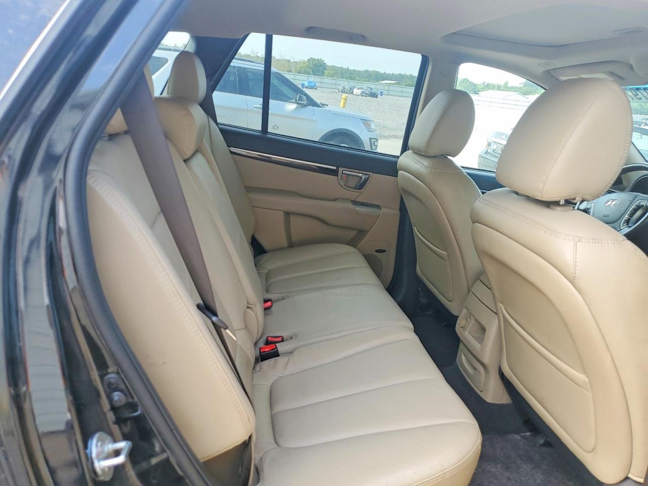 2011 Hyundai Santa Fe Limited Black vin: 5XYZK3AB9BG055188