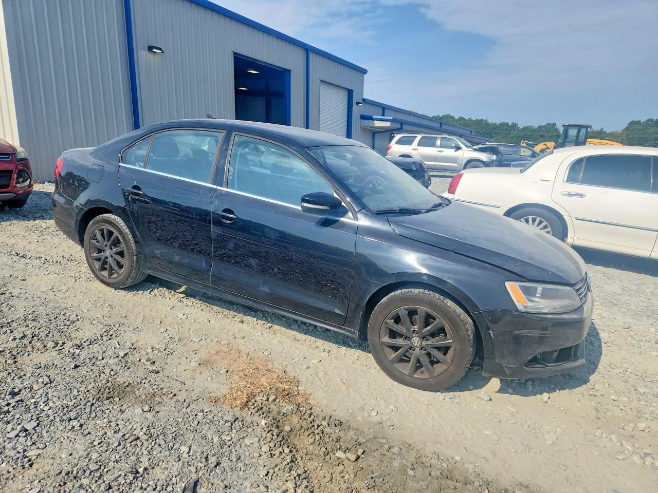 2014 Volkswagen Jetta Se Черный vin: 3VWD17AJ5EM291921