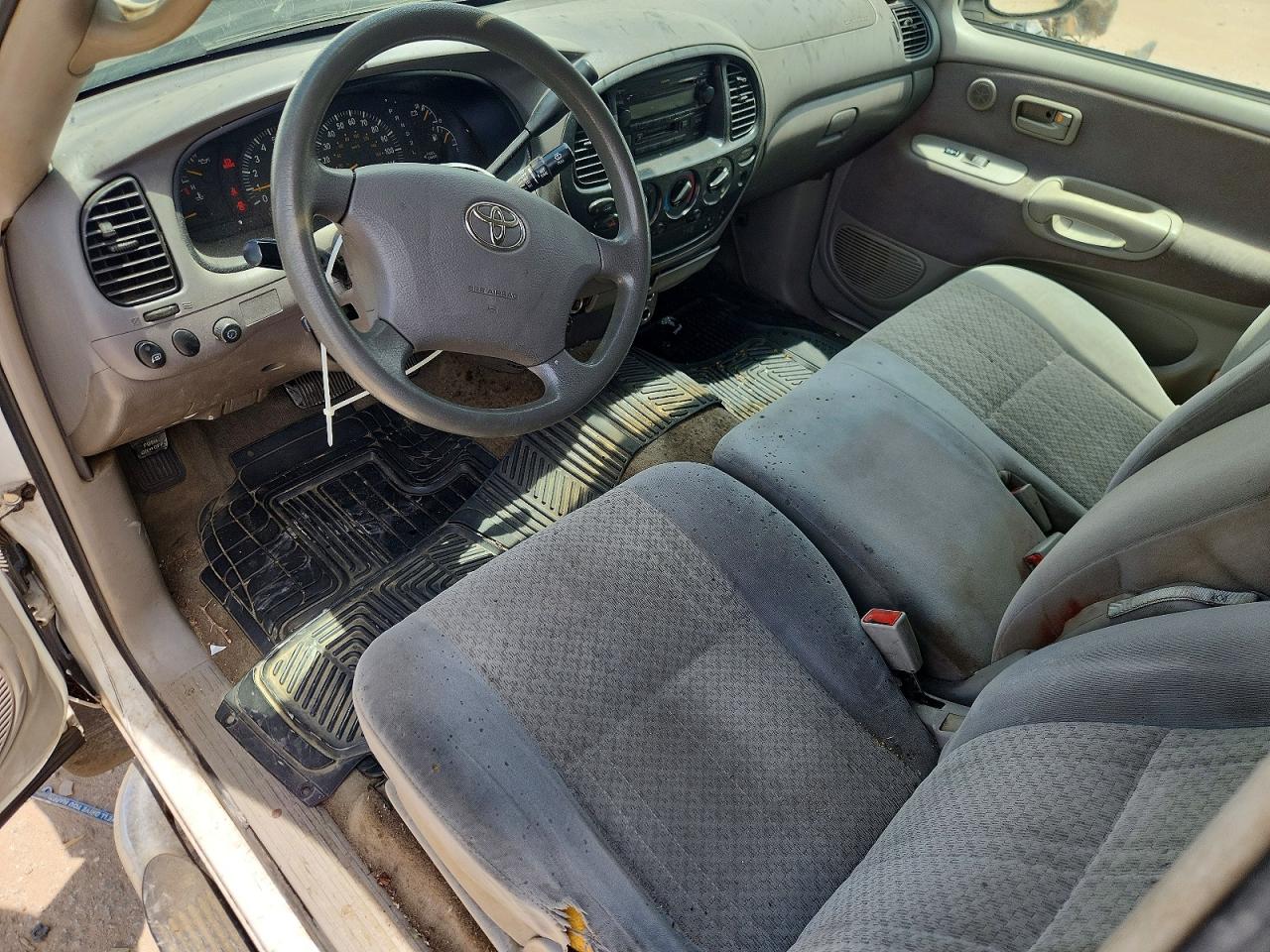 2003 Toyota Tundra Access Cab Sr5 White vin: 5TBRN34173S420829