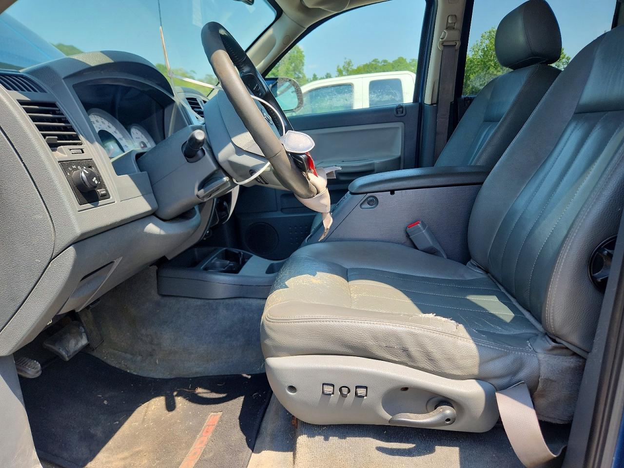 2005 Dodge Dakota Quad Laramie Blue vin: 1D3HW58N15S195723