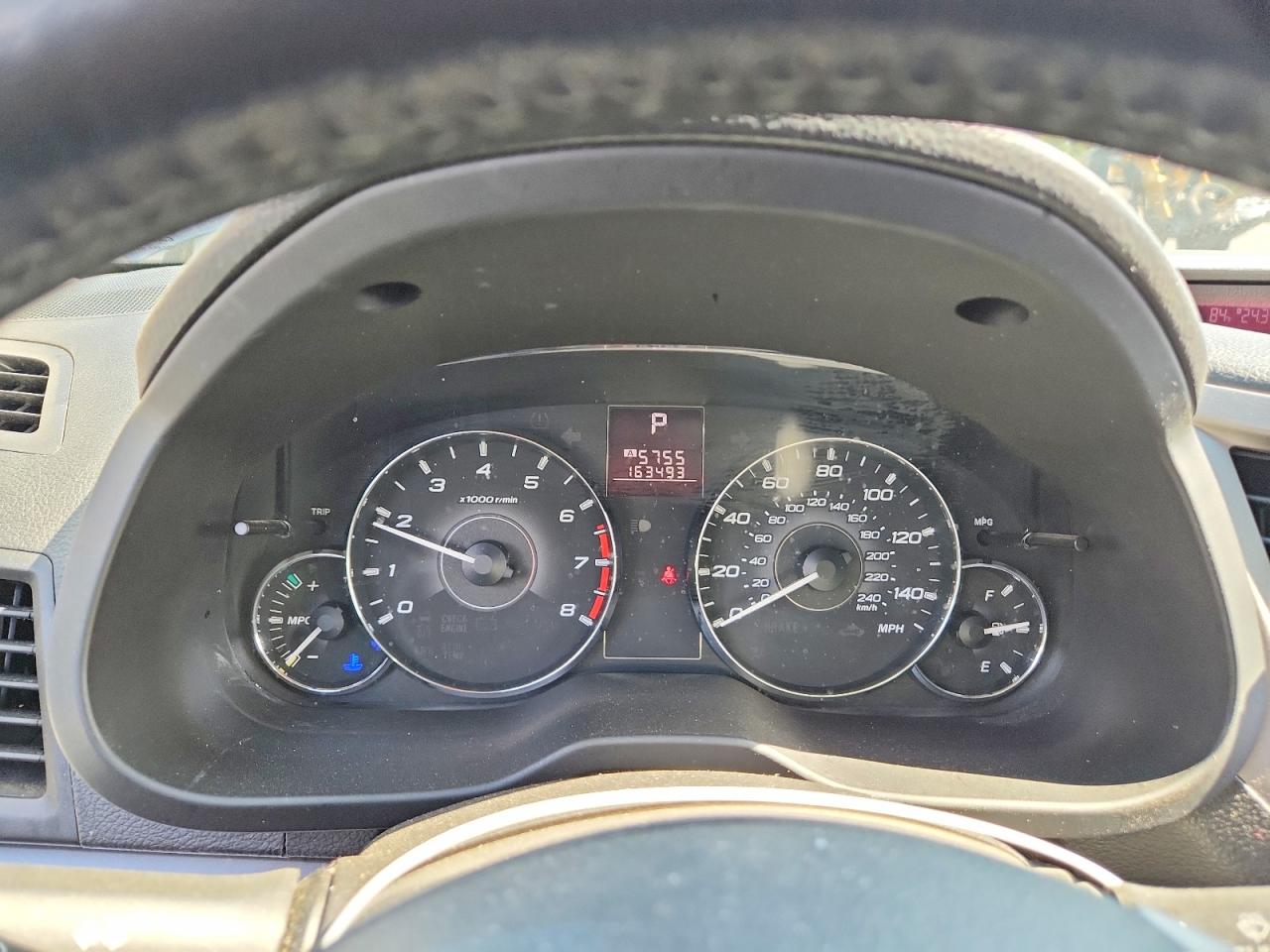 2012 Subaru Outback 2.5i Premium Черный vin: 4S4BRBGC6C3273761