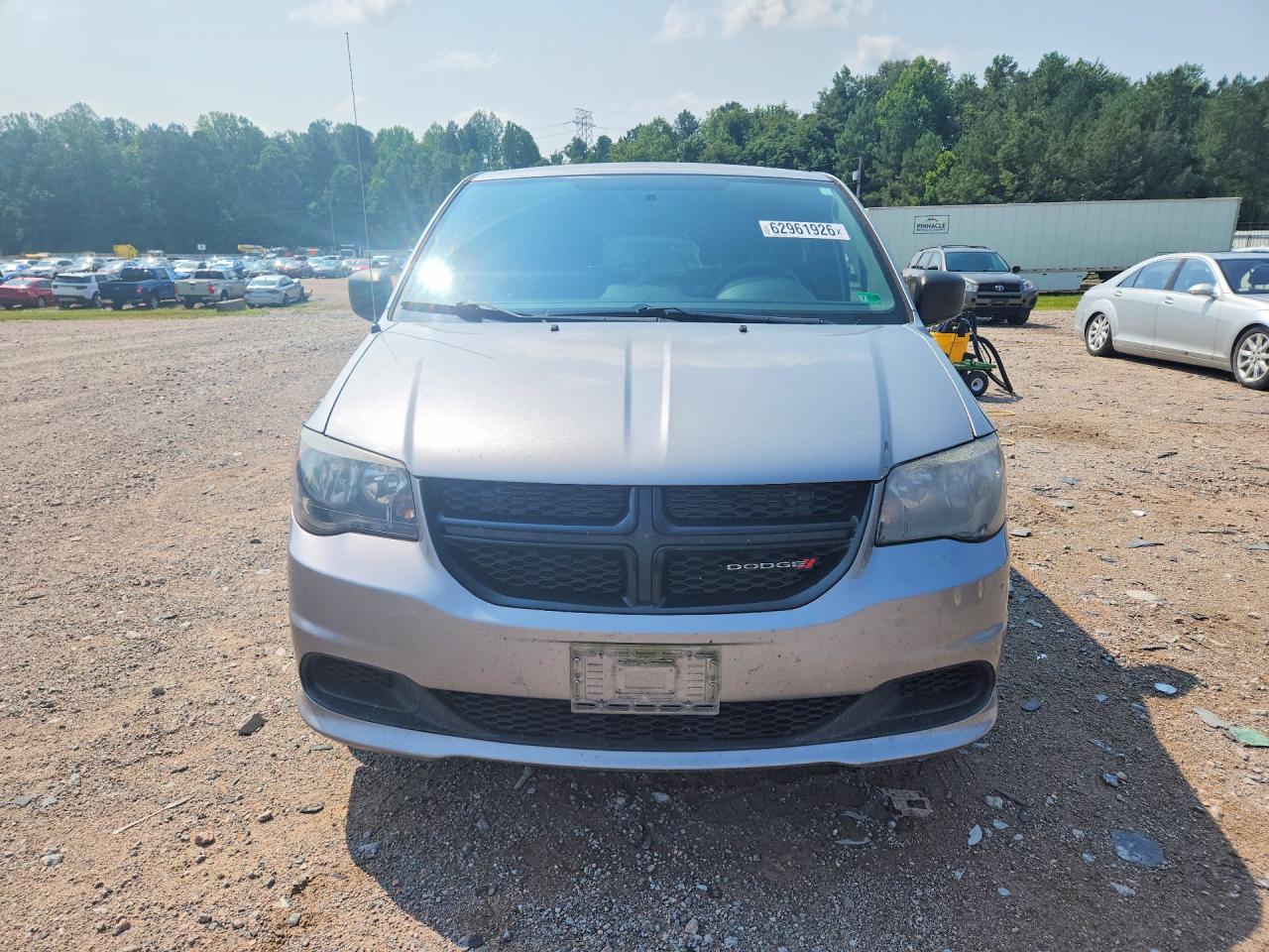 2015 Dodge Grand Caravan Se Silver vin: 2C4RDGBG5FR581718
