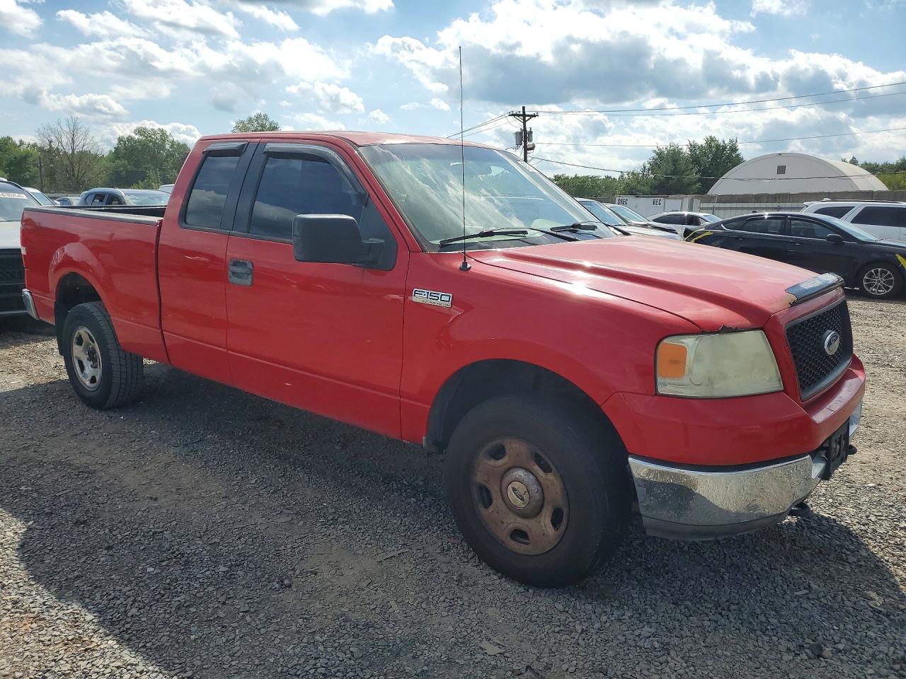 2005 Ford F150 Red vin: 1FTPX14515FA14516