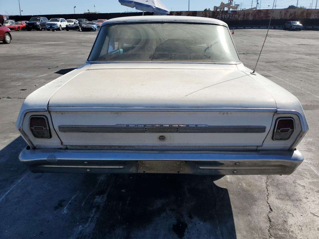 1964 Chevrolet Nova White vin: 40437N183096