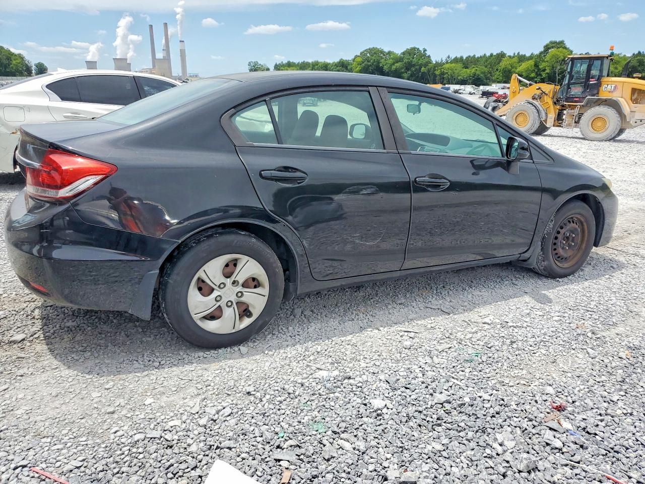 2013 Honda Civic Lx Black vin: 19XFB2F56DE242470