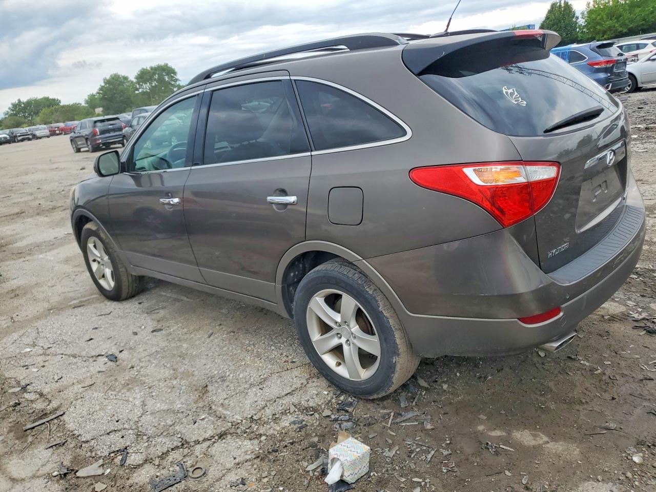2008 Hyundai Veracruz Gls Gray vin: KM8NU73C68U071602