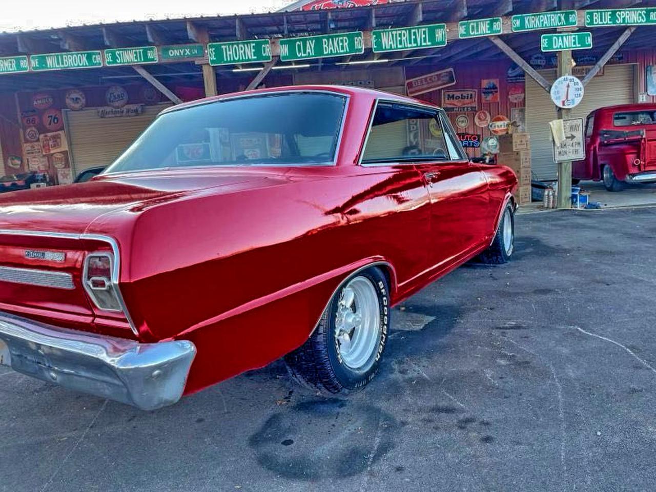 1964 Chevrolet Nova Red vin: 40447N235267