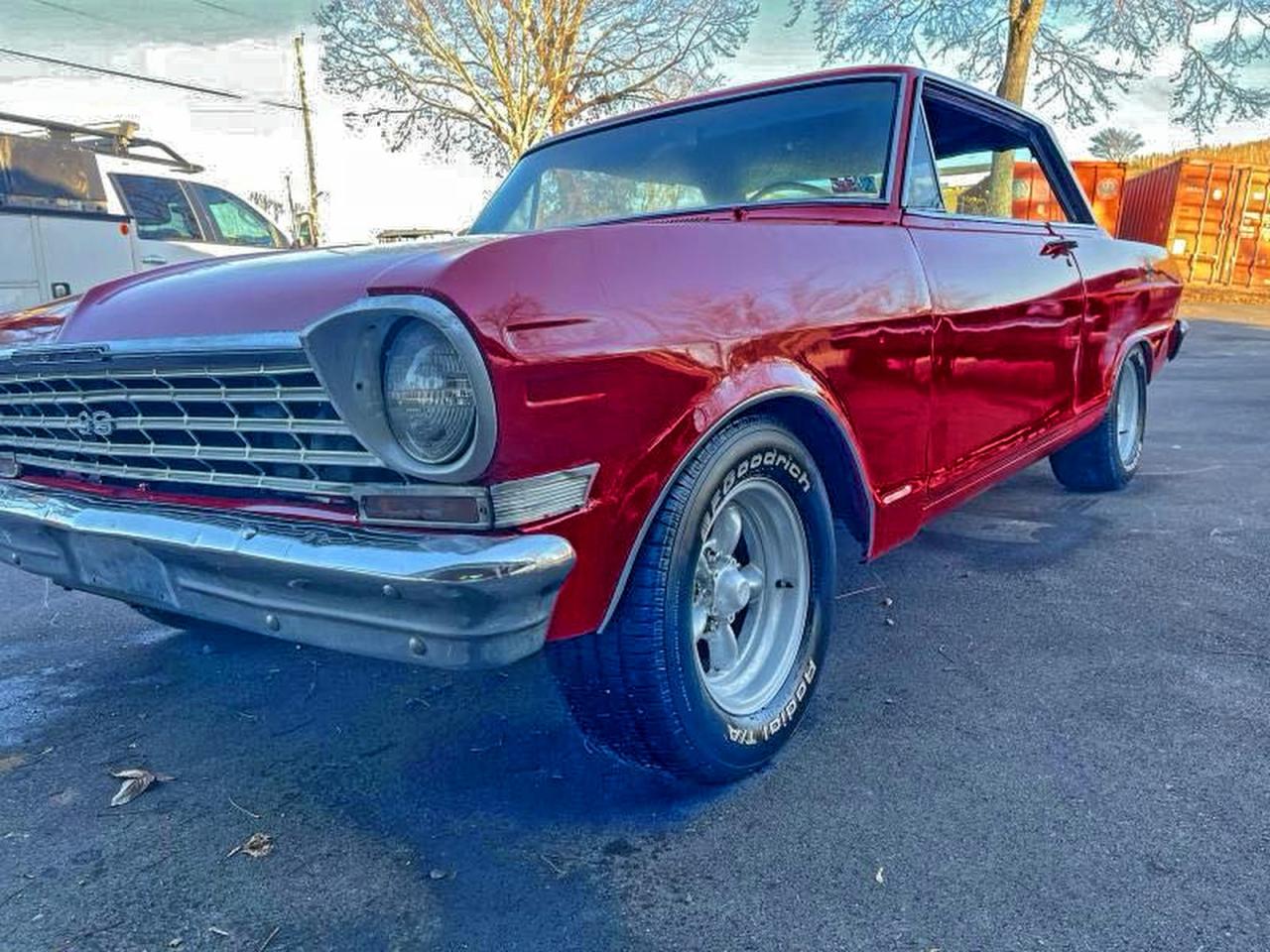 1964 Chevrolet Nova Red vin: 40447N235267