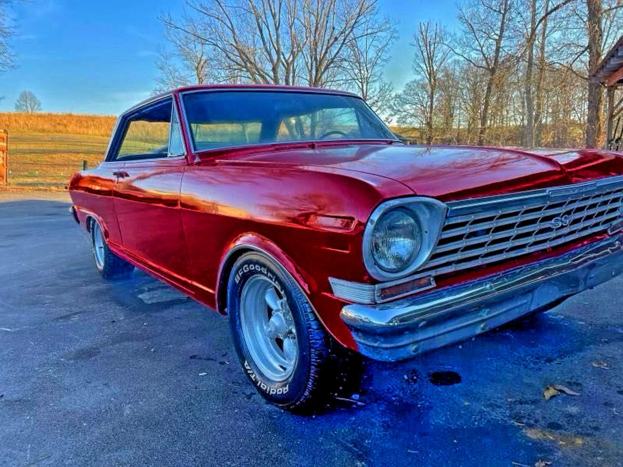 1964 Chevrolet Nova Red vin: 40447N235267