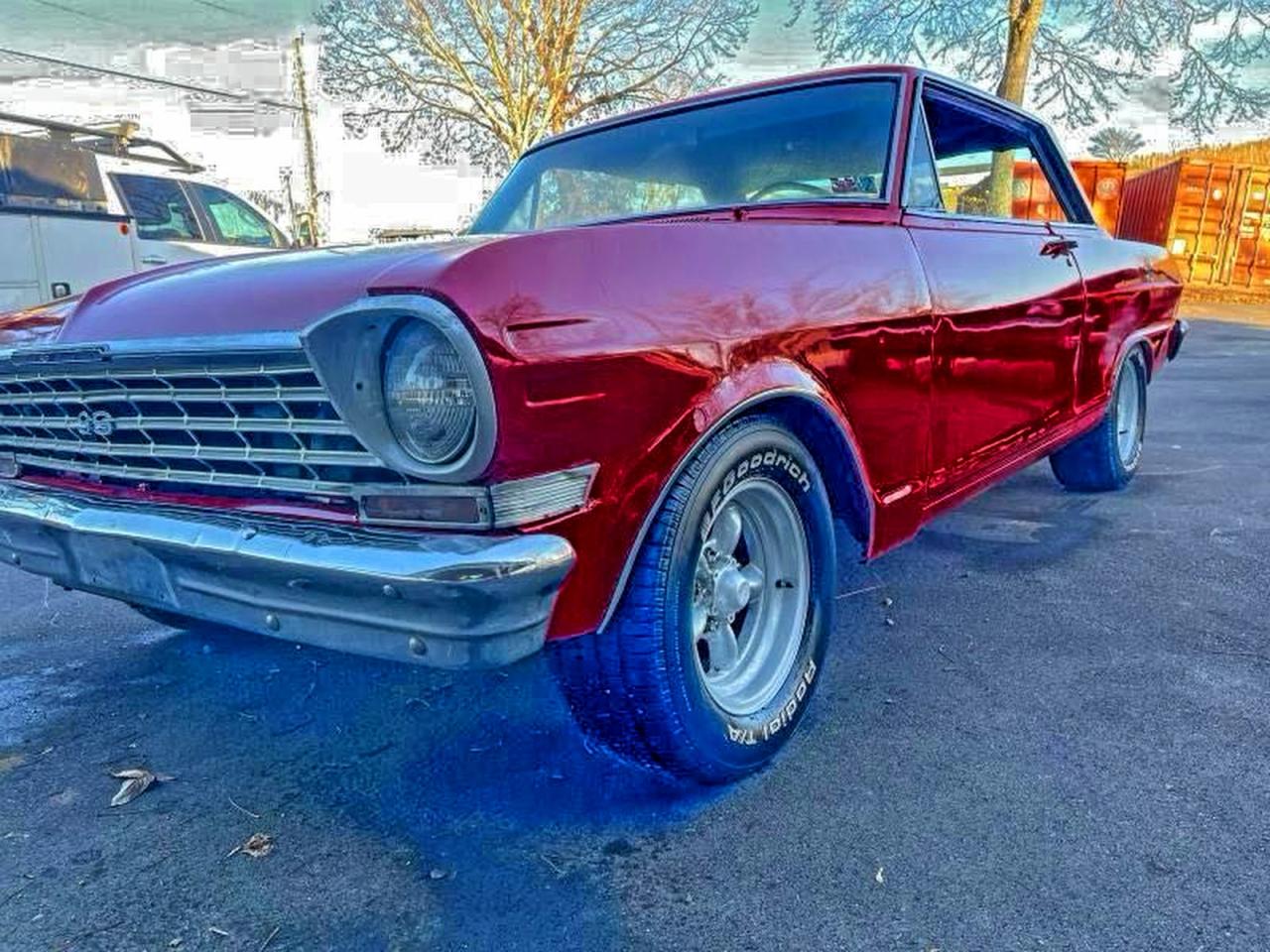 1964 Chevrolet Nova Red vin: 40447N235267