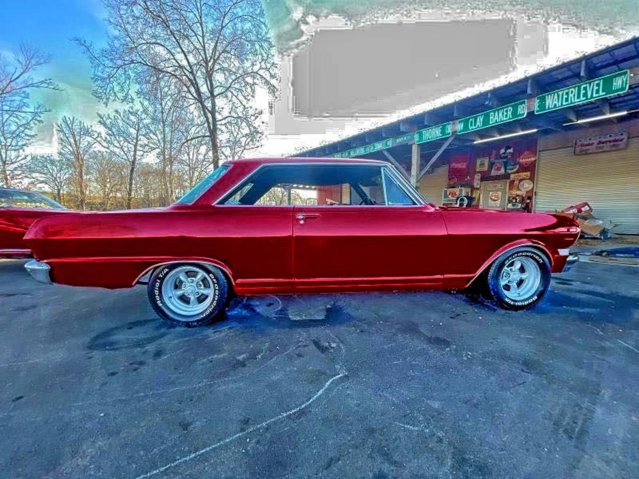 1964 Chevrolet Nova Red vin: 40447N235267