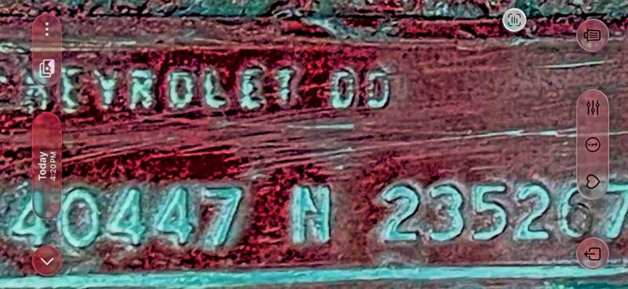 1964 Chevrolet Nova Red vin: 40447N235267