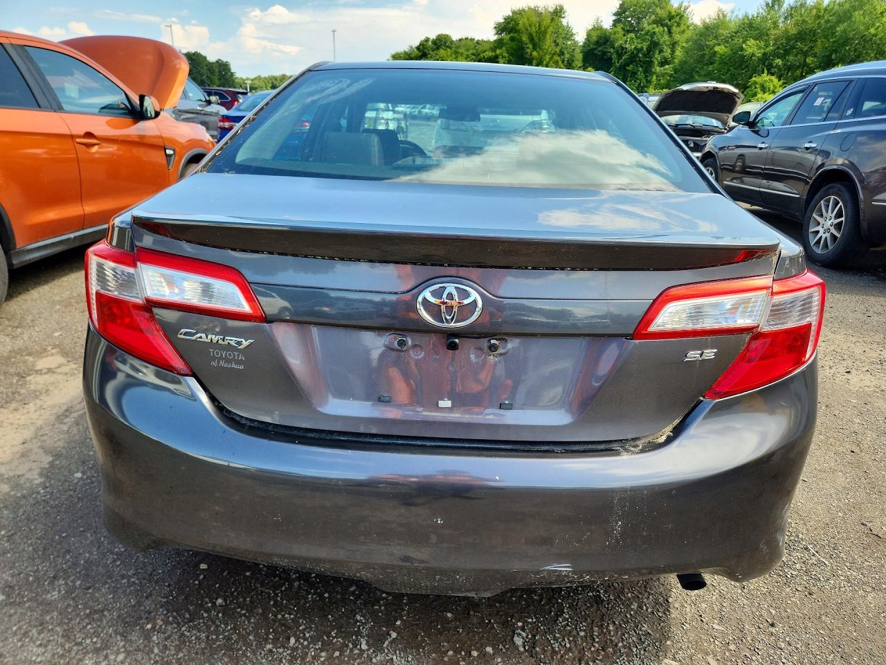2014 Toyota Camry Le Gray vin: 4T4BF1FK4ER338279