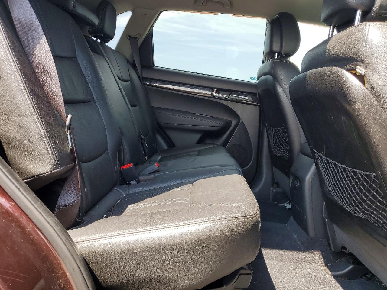2013 Kia Sorento Ex Maroon vin: 5XYKU4A66DG399875