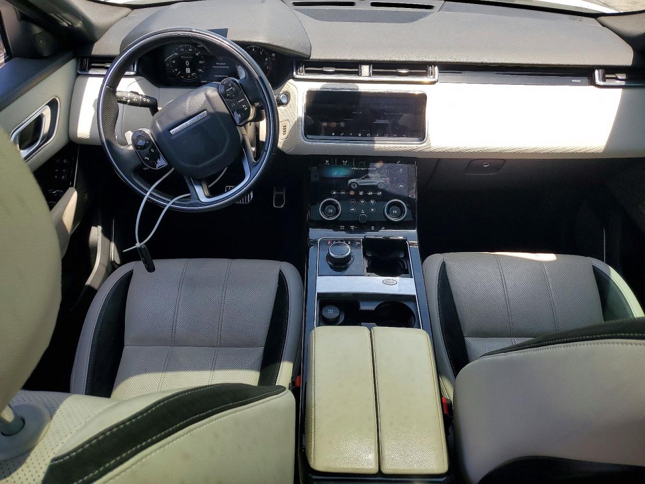 2019 Land Rover Range Rover Velar R-dynamic Se White vin: SALYL2EX6KA793662