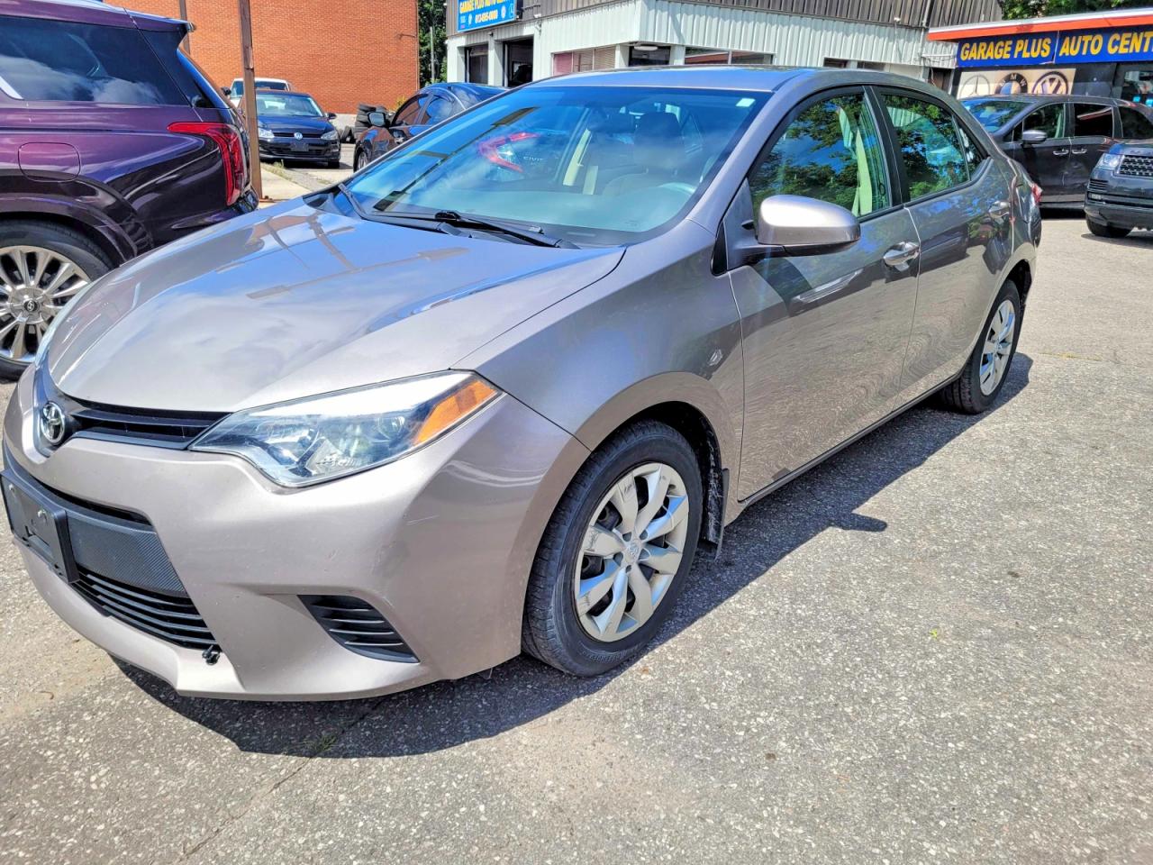 2014 Toyota Corolla L Gray vin: 2T1BURHE9EC179878
