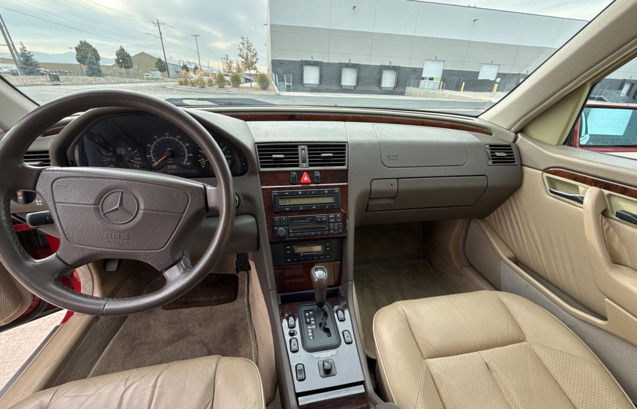1997 Mercedes-benz C 280 Red vin: WDBHA28E2VF544238
