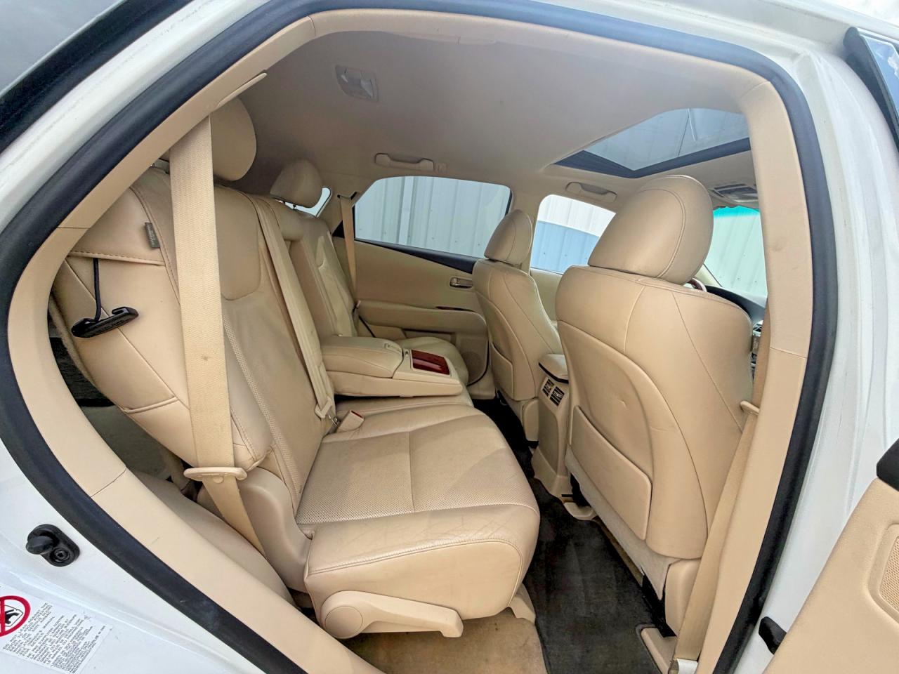 2012 Lexus Rx 450h White vin: JTJZB1BA2C2407823