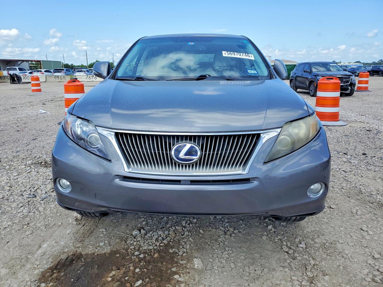 2012 Lexus Rx 450h Gray vin: JTJZB1BA9C2408189