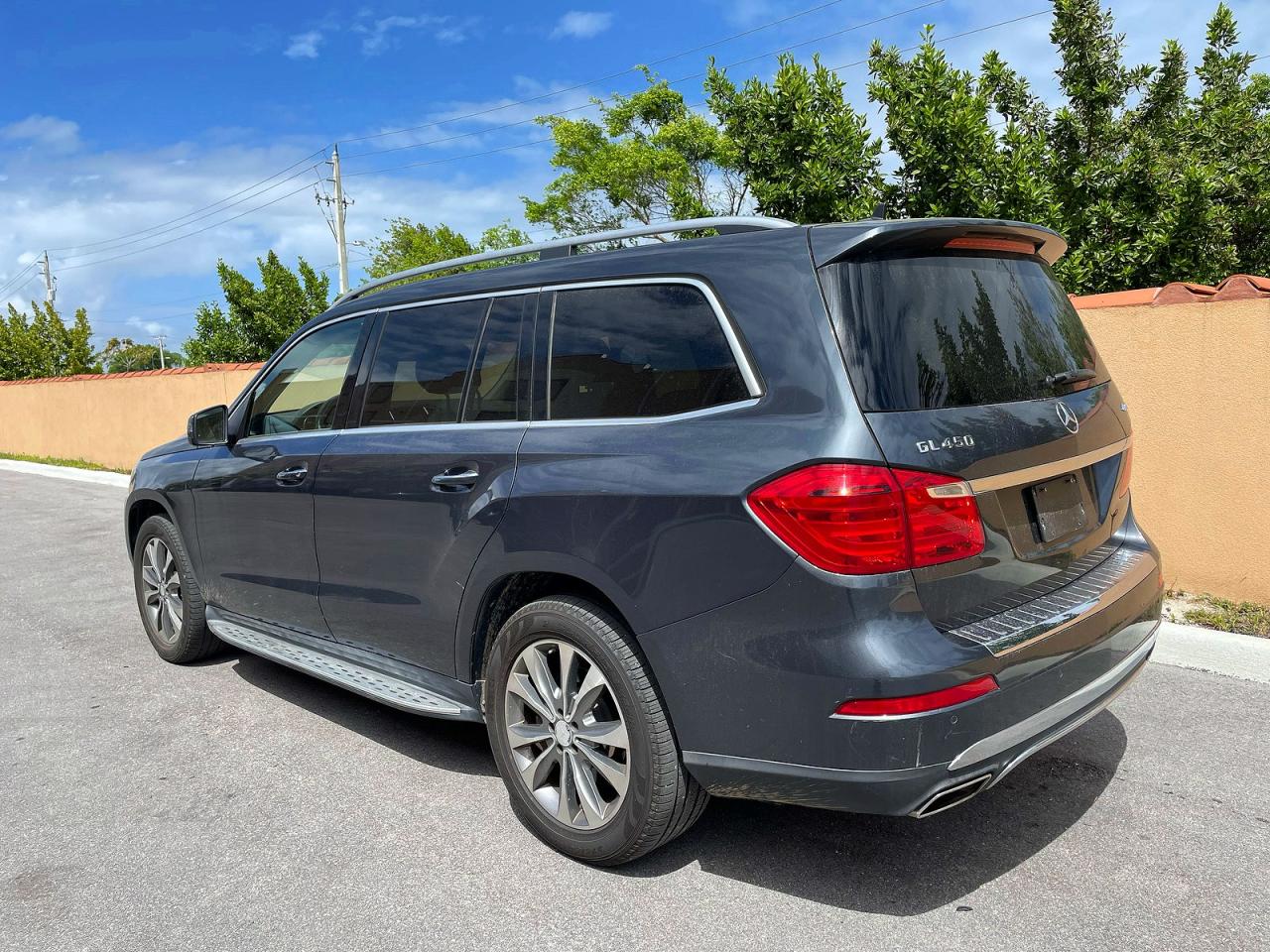 2015 Mercedes-benz Gl 450 4matic Gray vin: 4JGDF6EE5FA598124