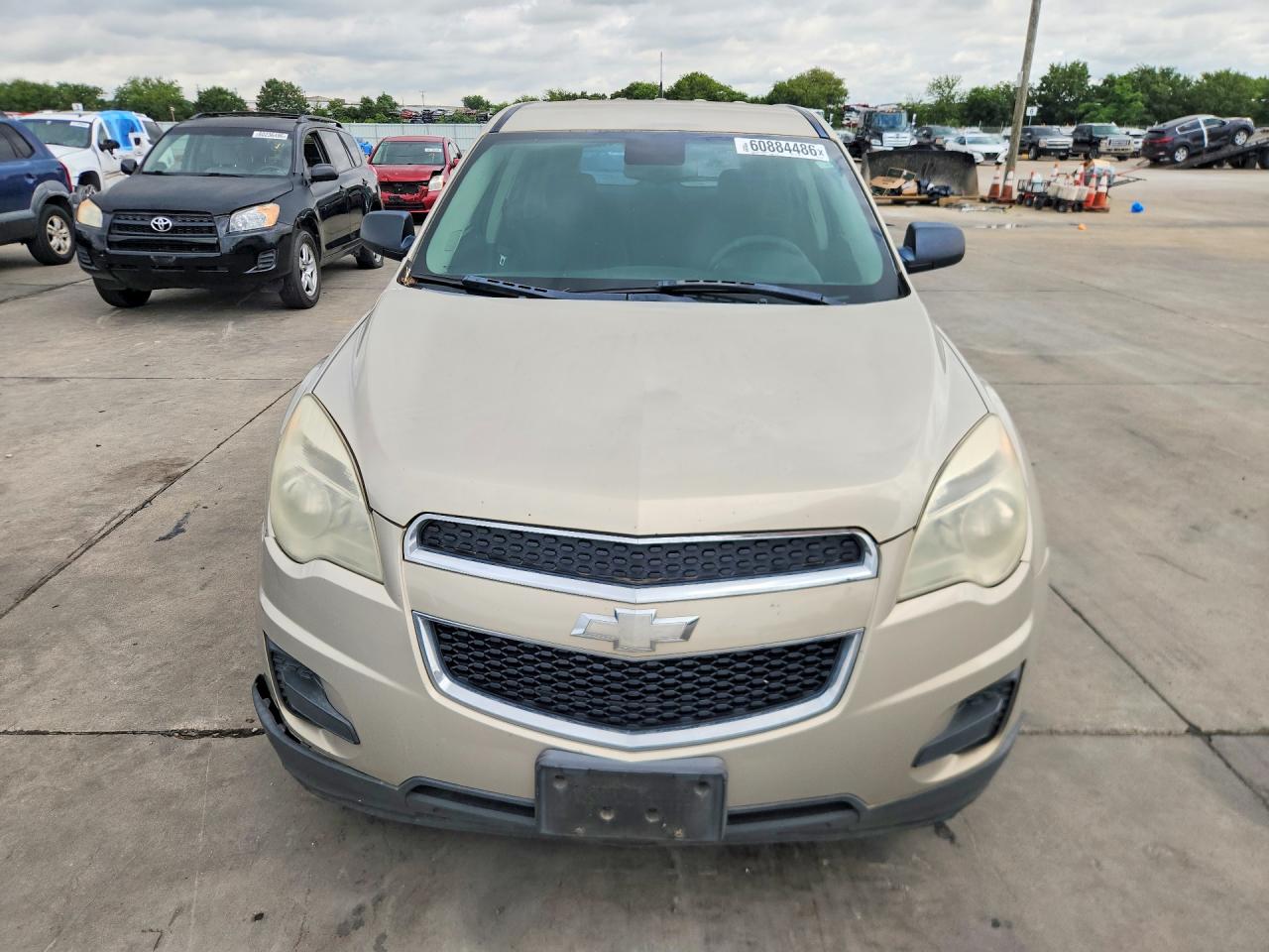 2012 Chevrolet Equinox Ls Beige vin: 2GNALBEK3C1310919