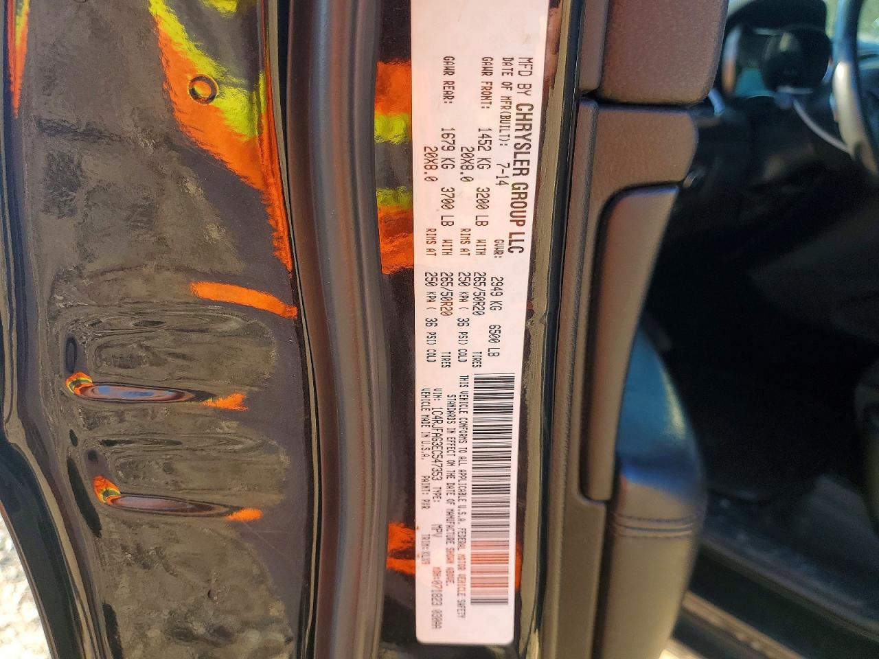 2014 Jeep Grand Cherokee Laredo Black vin: 1C4RJFAG3EC547353