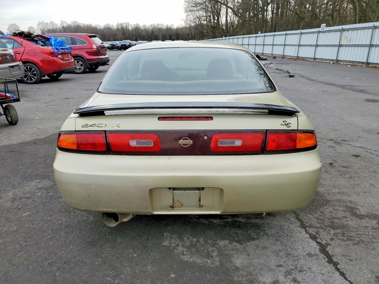 1995 Nissan 240sx Base Gold vin: JN1AS44D0SW008993
