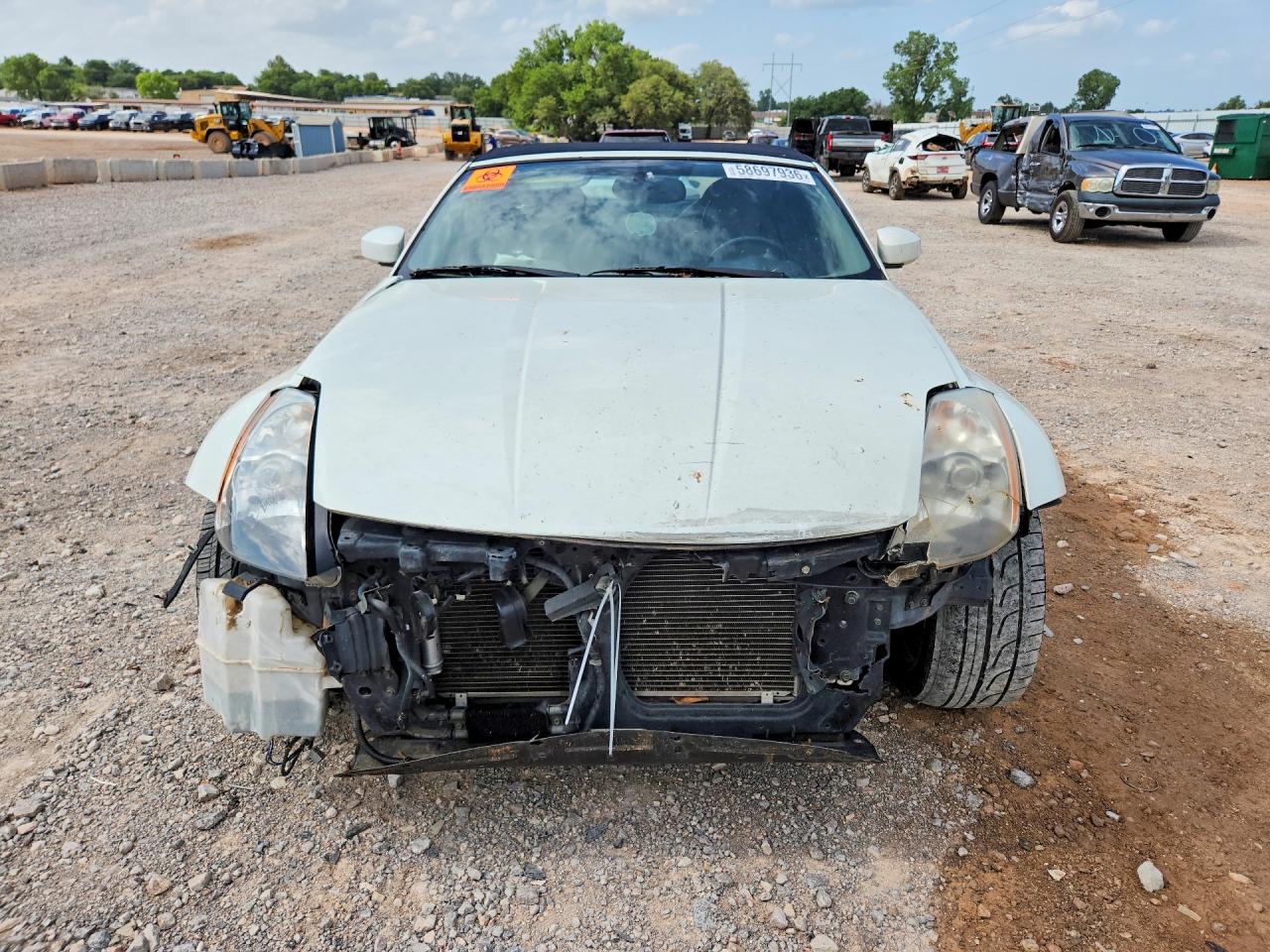 2004 Nissan 350z Roadster Белый vin: JN1AZ36A94T010318
