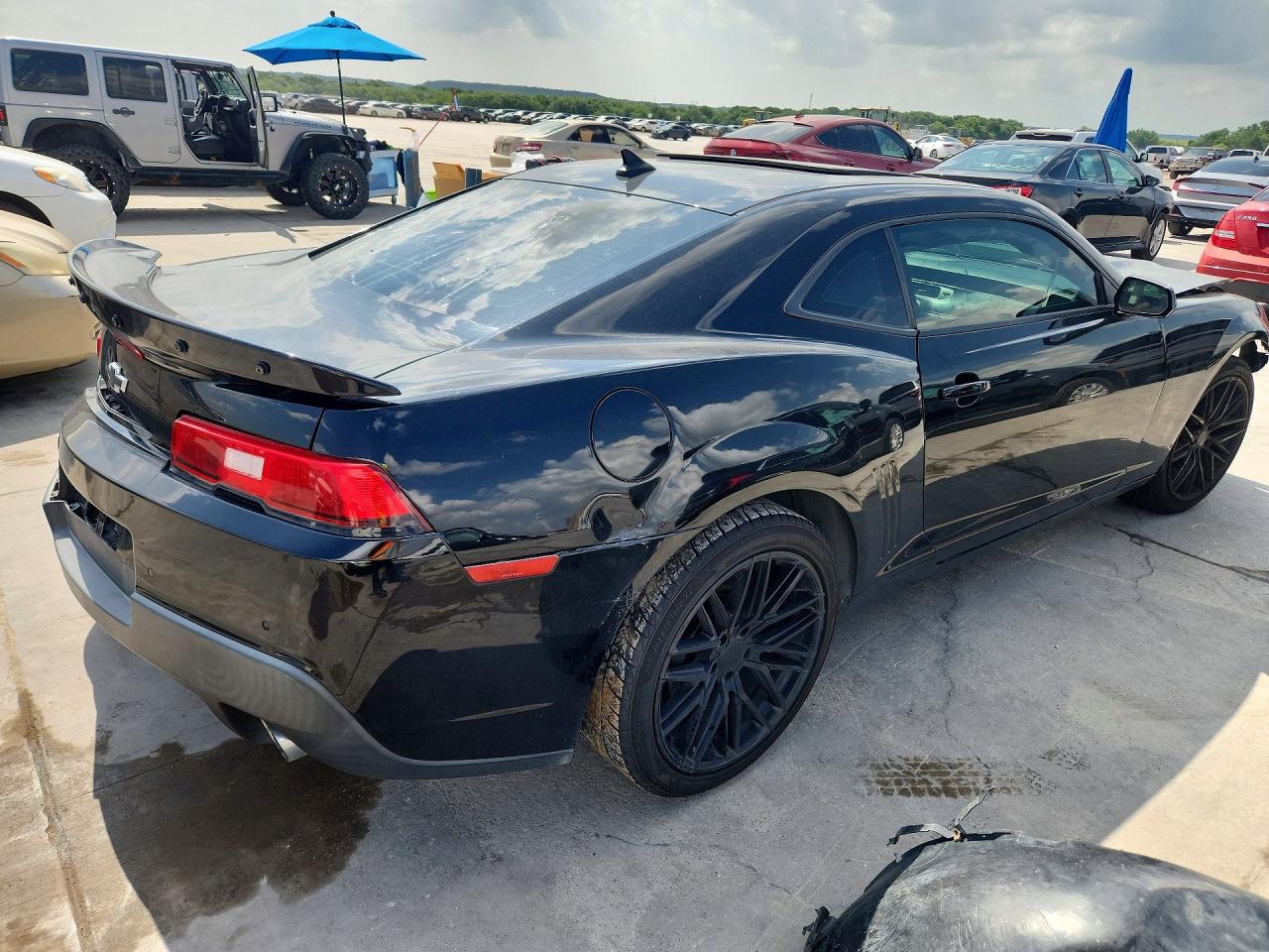 2015 Chevrolet Camaro 2ss Black vin: 2G1FK1EJ1F9164280