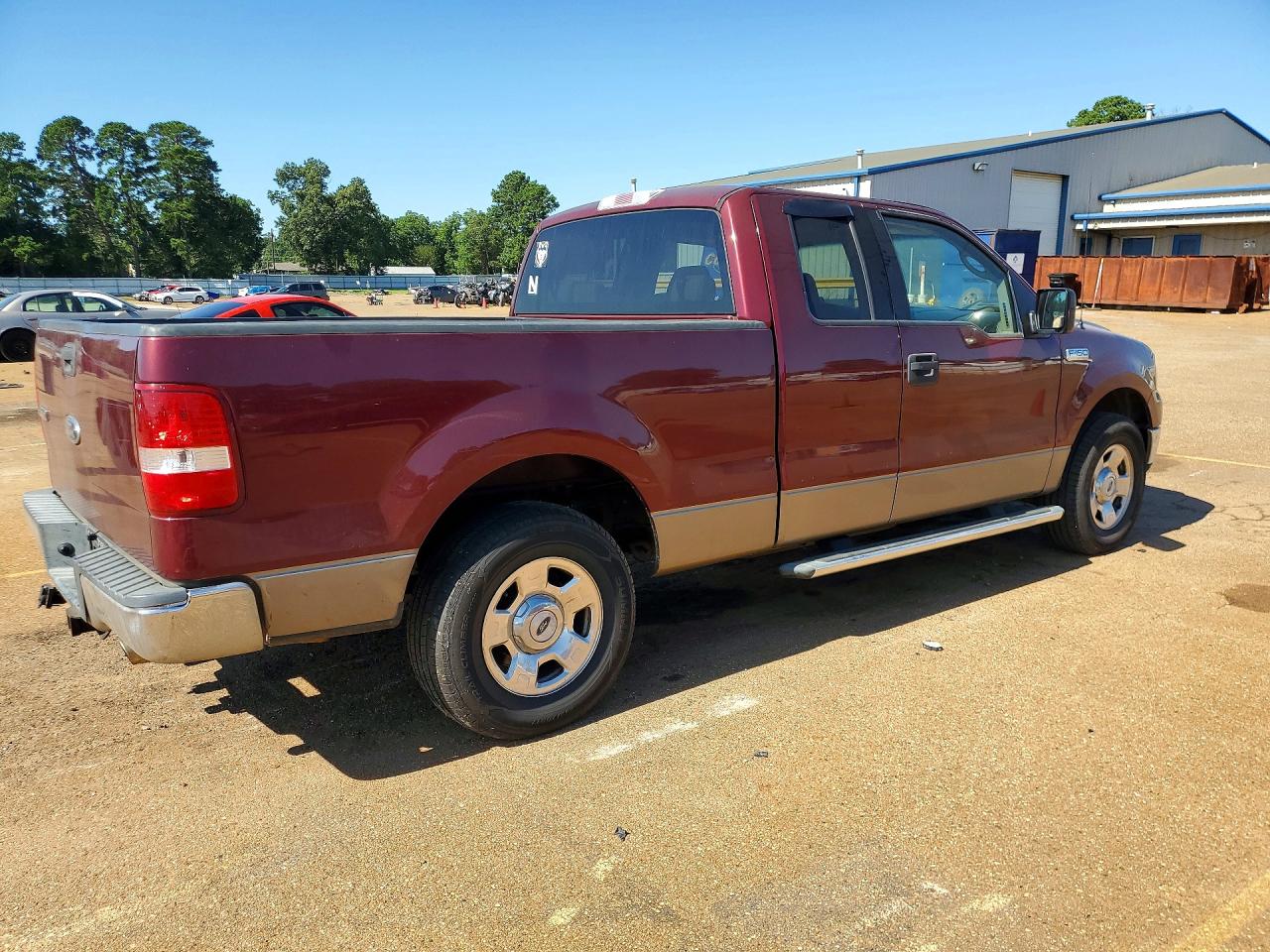 2004 Ford F150 Темно-бордовый vin: 1FTRX12W34NA71552