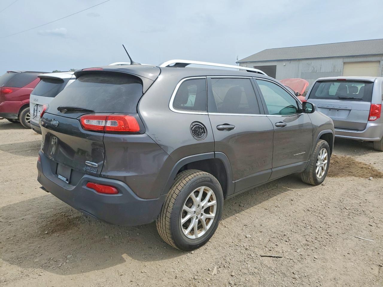 2014 Jeep Cherokee Latitude Угольный vin: 1C4PJMCB9EW253581