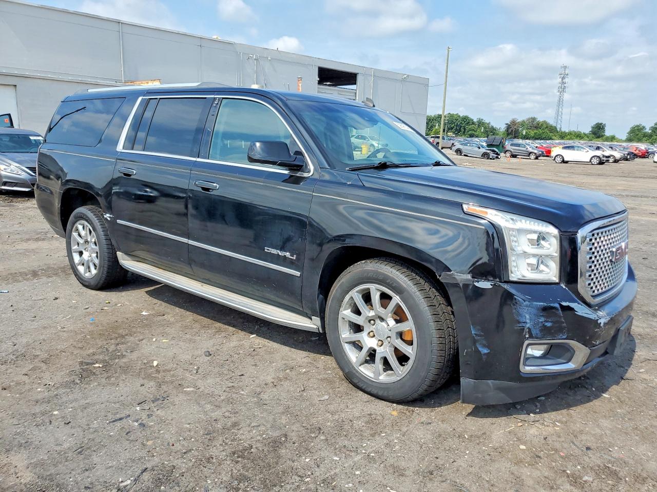 2015 Gmc Yukon Xl Denali Black vin: 1GKS2JKJ3FR150160