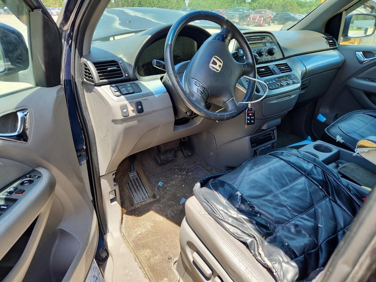 2010 Honda Odyssey Exl Blue vin: 5FNRL3H79AB024575
