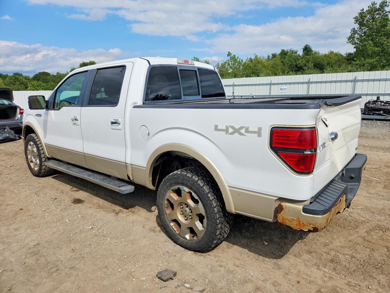 2010 Ford F150 Supercrew White vin: 1FTFW1EV3AFC87397