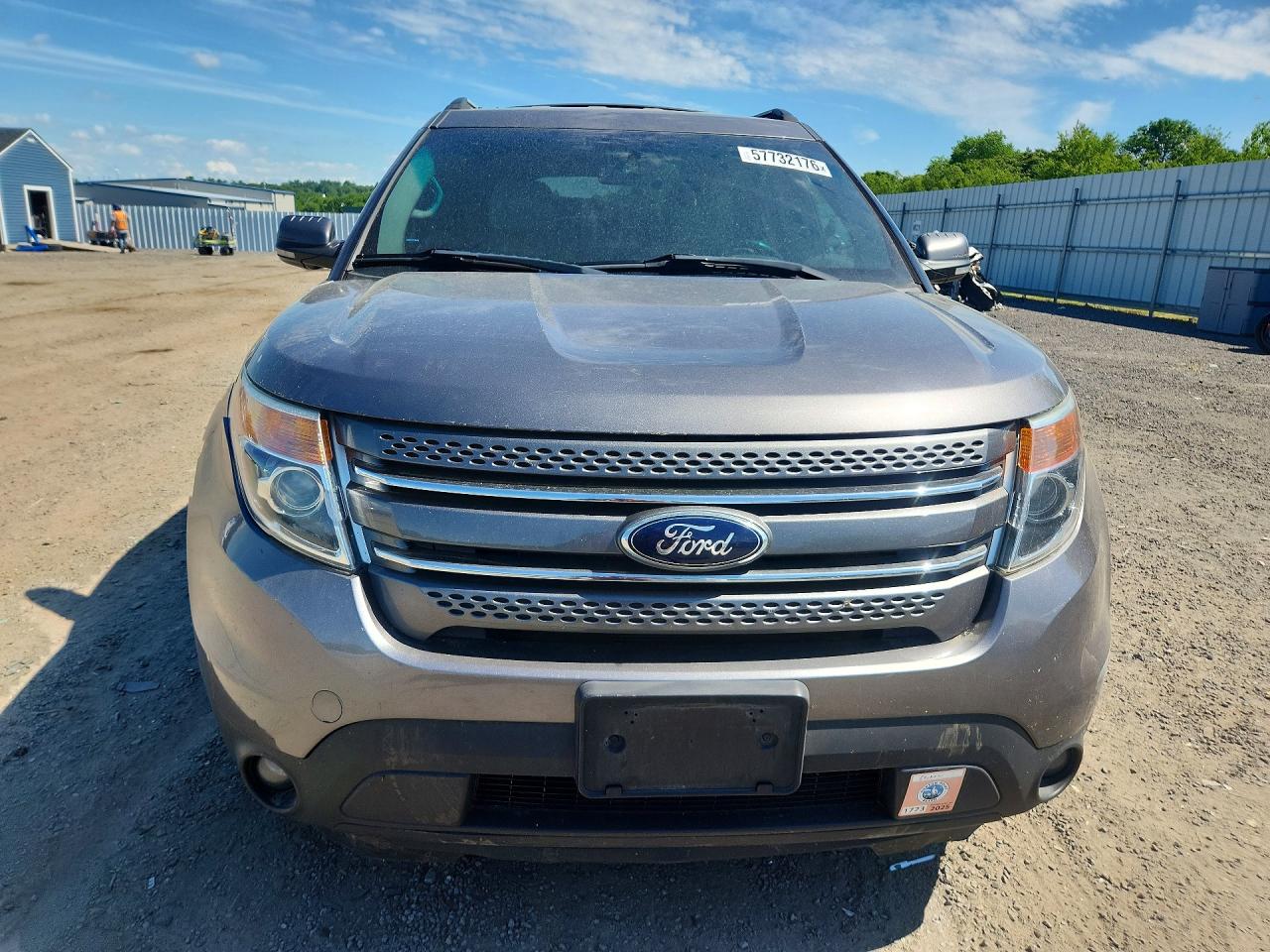2013 Ford Explorer Limited Gray vin: 1FM5K8F84DGA35726