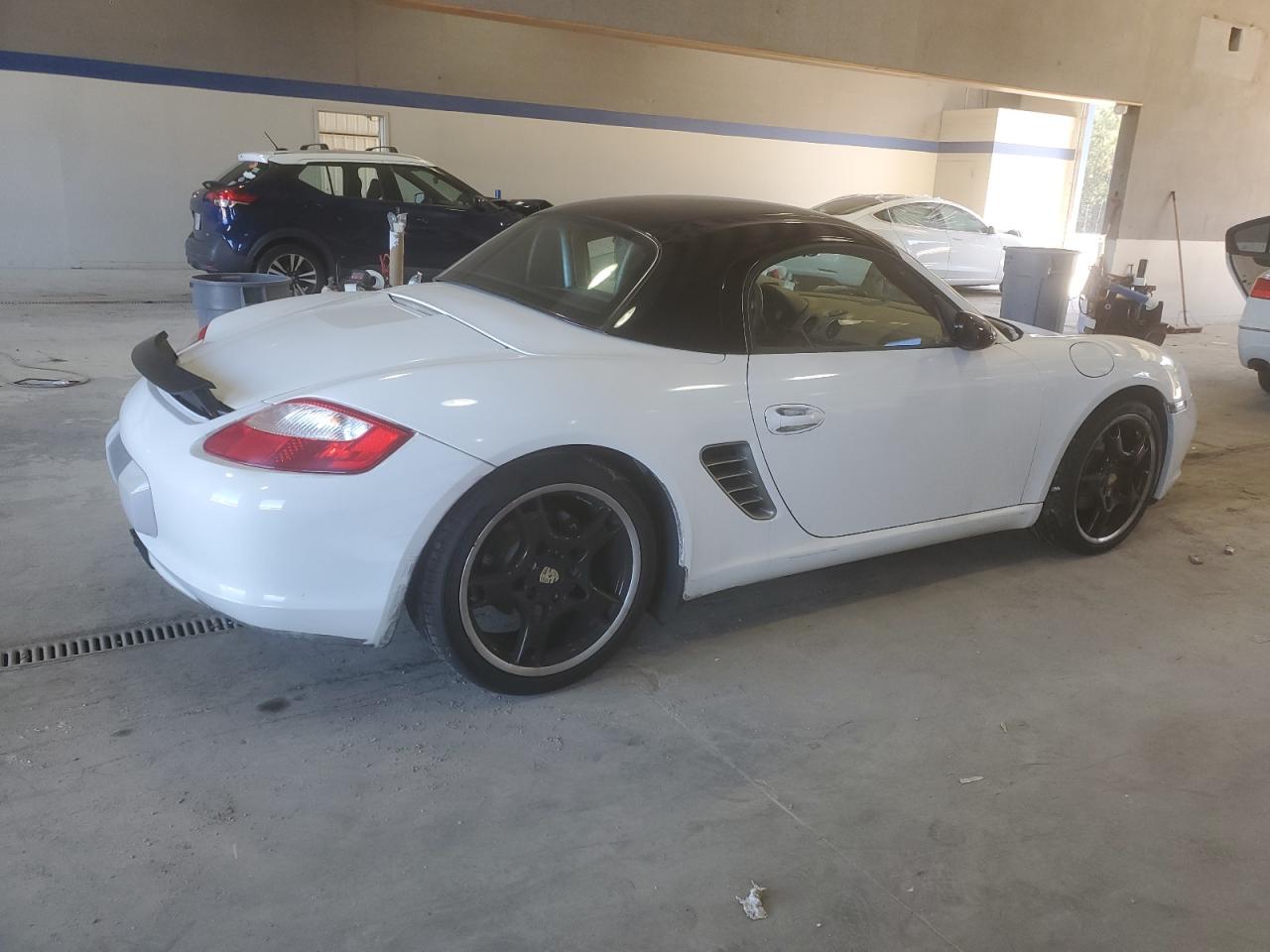 2006 Porsche Boxster Белый vin: WP0CA29866U713419