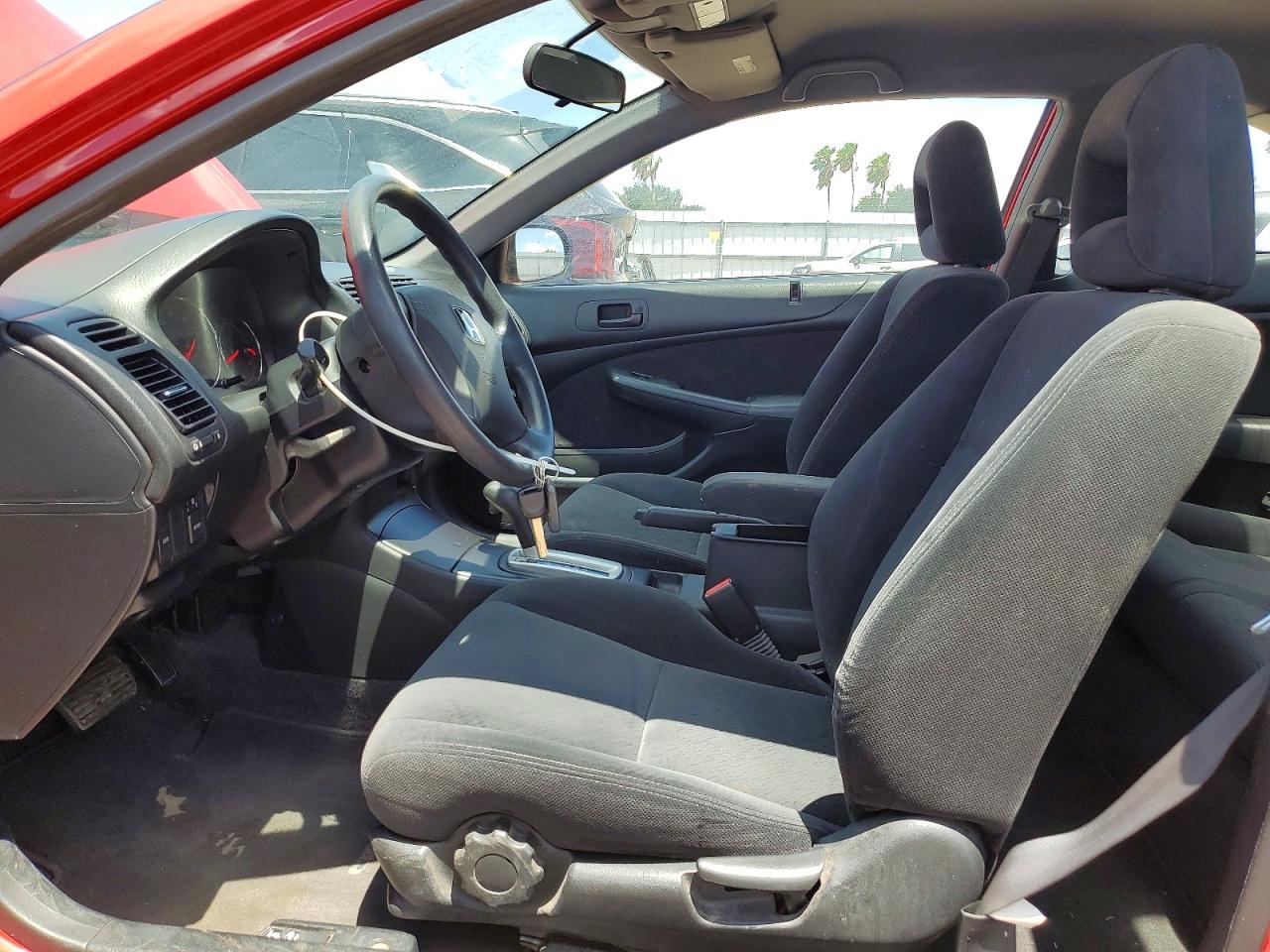 2004 Honda Civic Lx Красный vin: 1HGEM22574L081812