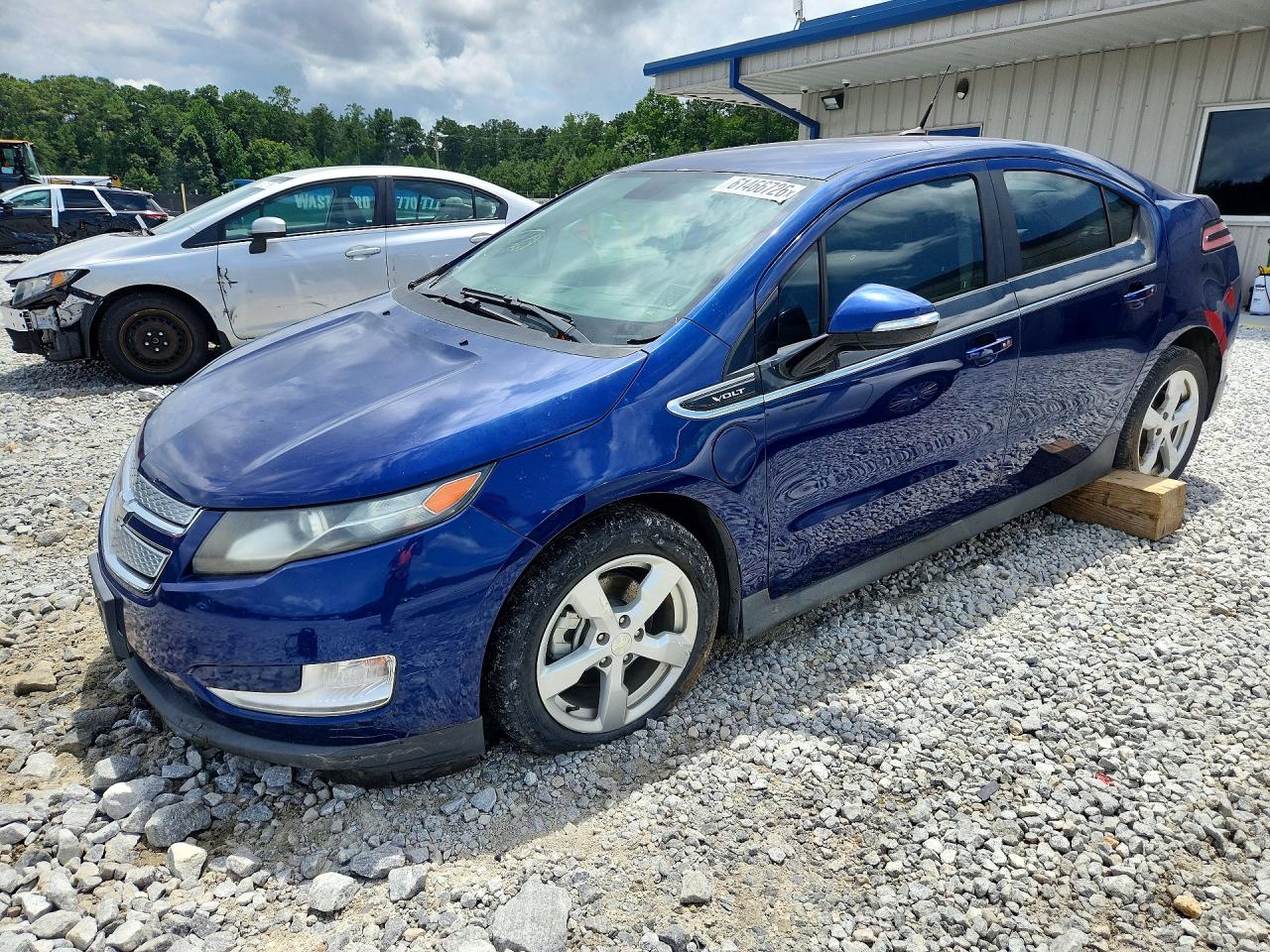 2013 Chevrolet Volt Синий vin: 1G1RB6E42DU106487