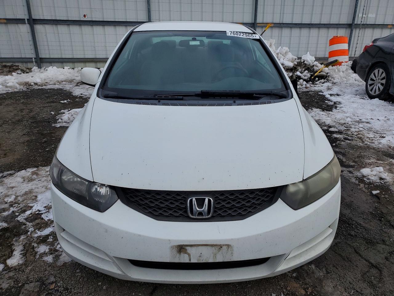 2010 Honda Civic Lx White vin: 2HGFG1B63AH510418
