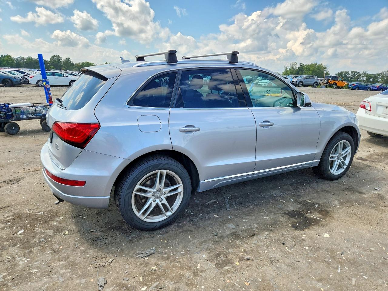 2015 Audi Q5 Premium Plus Silver vin: WA1LFAFP2FA115783